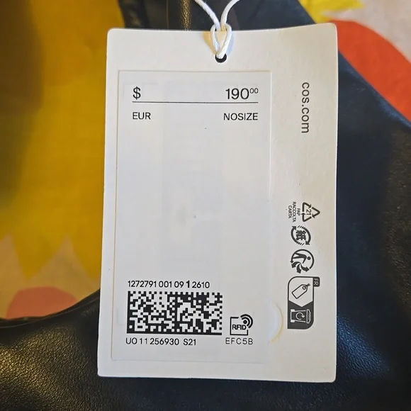 COS Black Leather Women's Bag - Picture 5 of 10